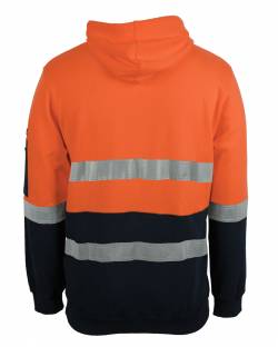 310 Cotton 1/2 Hoodie Hi Vis, Day/Night